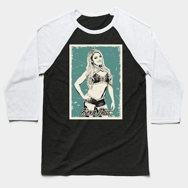 Vintage Alexa Bliss Baseball T-Shirt by Pinjem Seratus